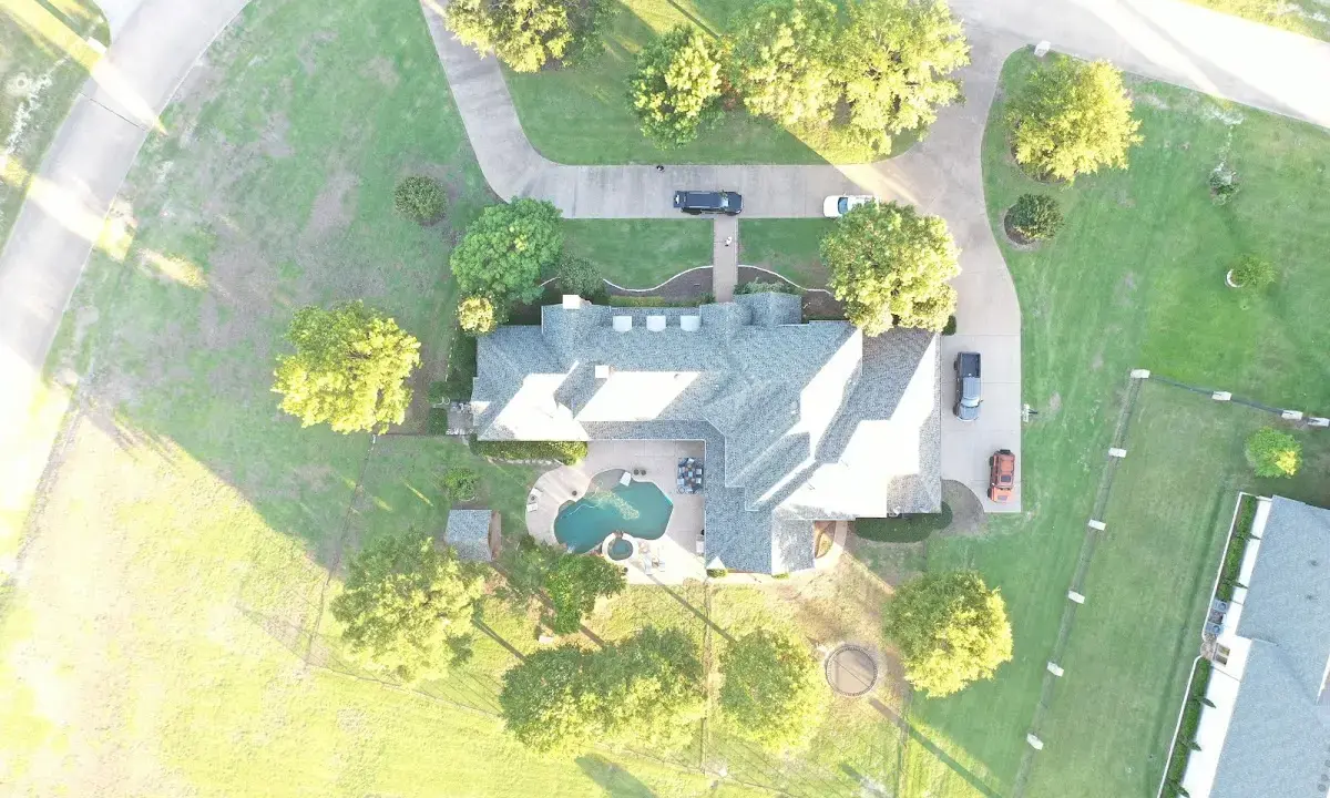 New shingle roof installation on a home in Affton